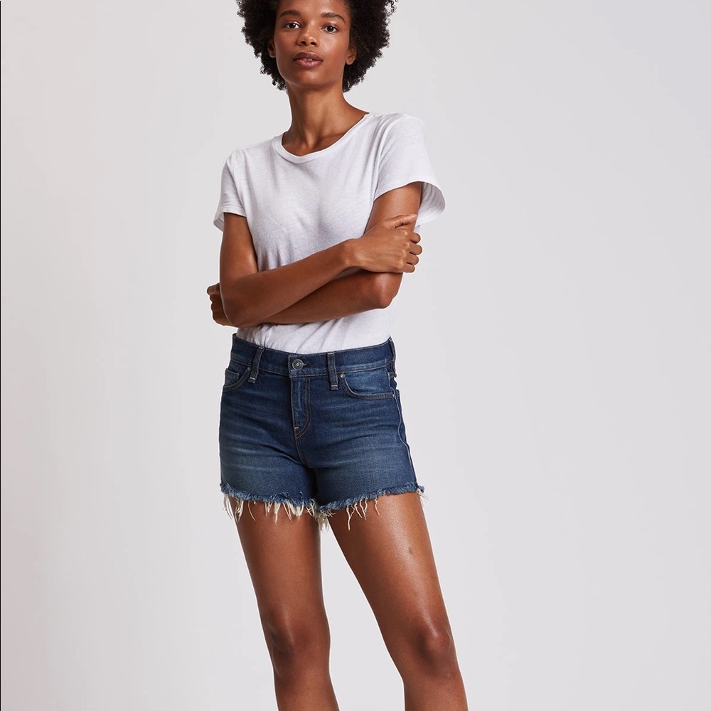 Hudson Gemma Mid-Rise Cut-Off Short